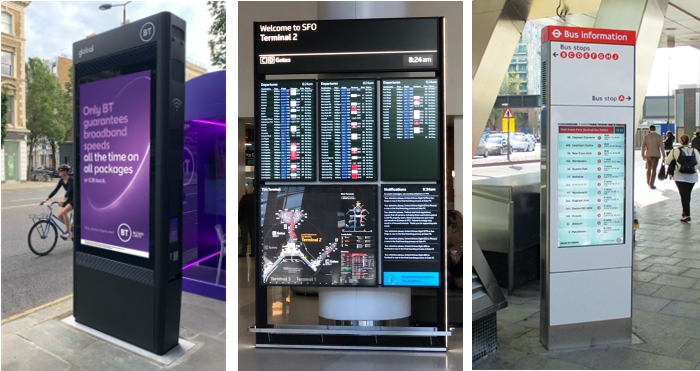 displays made by trueform