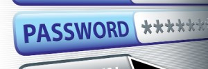 username and password entry box
