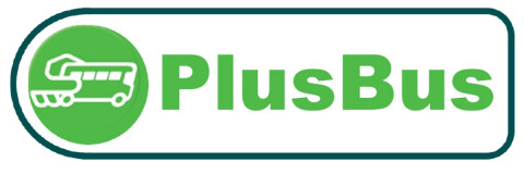 Plus Bus Logo in Green